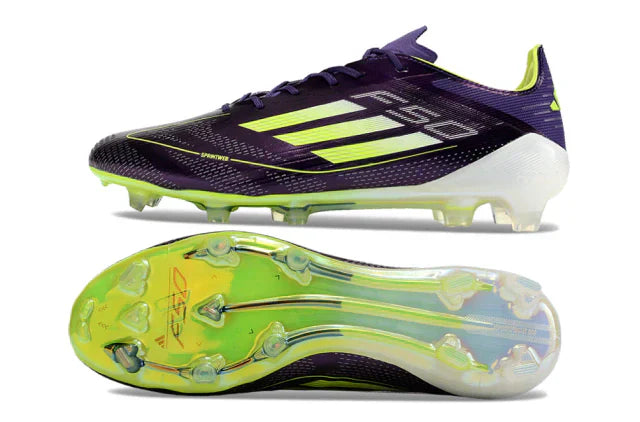 Chuteira F50 Elite "Fast Reborn" Campo - Roxo e Verde