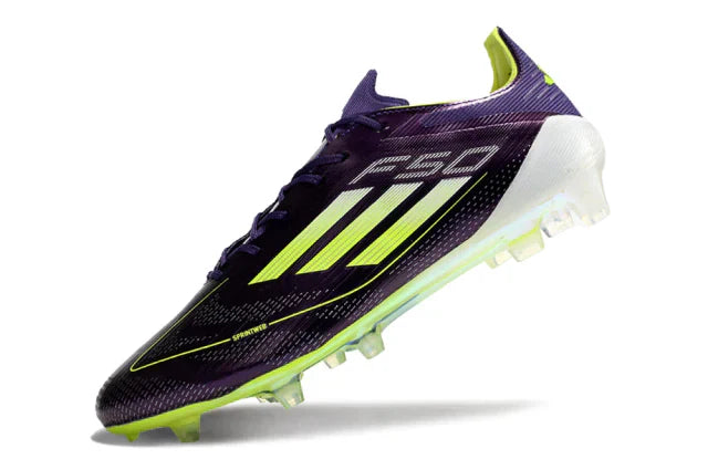 Chuteira F50 Elite "Fast Reborn" Campo - Roxo e Verde