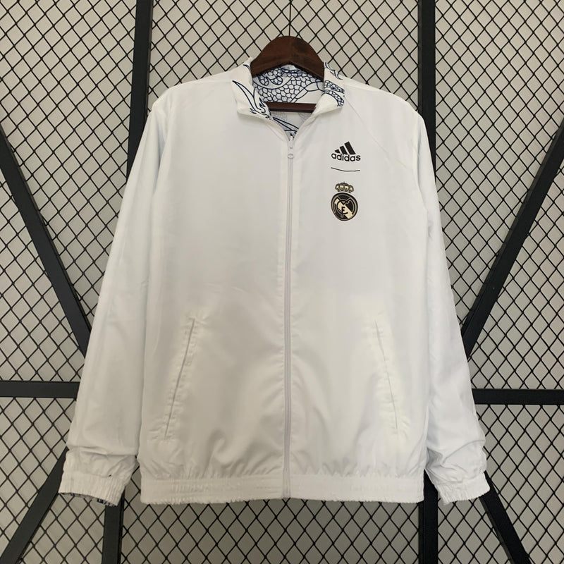 Corta Vento Real Madrid Trench Coat Reversible 23/24